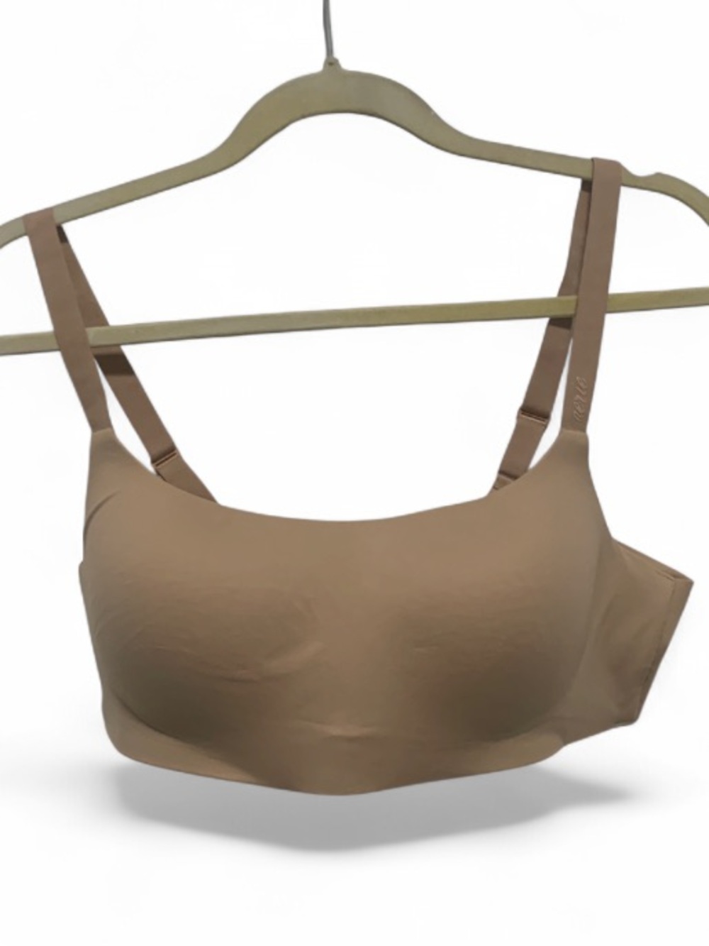 Aerie Smoothez Cream Padded Seamless Neutral Wireless Bra - Everyday Comfort